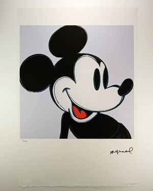 After Andy Warhol, Mickey Mouse, Limited Series Lithograph, 1980s