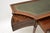 Brown Antique Edwardian Writing Table with Leather Top, 1900s For Sale - Image 8 of 12