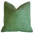 Kravet Fabrics Hand-Printed Green Botanical Banana Leaf Feather/Down Pillow 21" Square For Sale In Los Angeles - Image 6 of 7