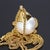 Early 21st Century 18k Yellow Gold Pearl Pendant & Chain For Sale - Image 5 of 5