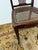 Early 20th Century Edwardian Mahogany Fan Back Cane Seat Side Chair, Antique For Sale - Image 5 of 11