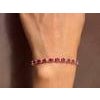 Natural ruby 9.75cts & diamond 0.43cts bracelet in 18k gold For Sale - Image 16 of 18