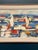 Abstract Harbour Motif, 1950s, Oil on Canvas, Framed For Sale - Image 4 of 16