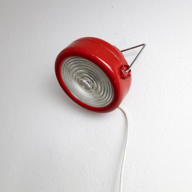 Metal Schuko 2000 Lamp in Metal and Glass by Achille and Piergiacomo Castiglioni for Flos For Sale - Image 7 of 11