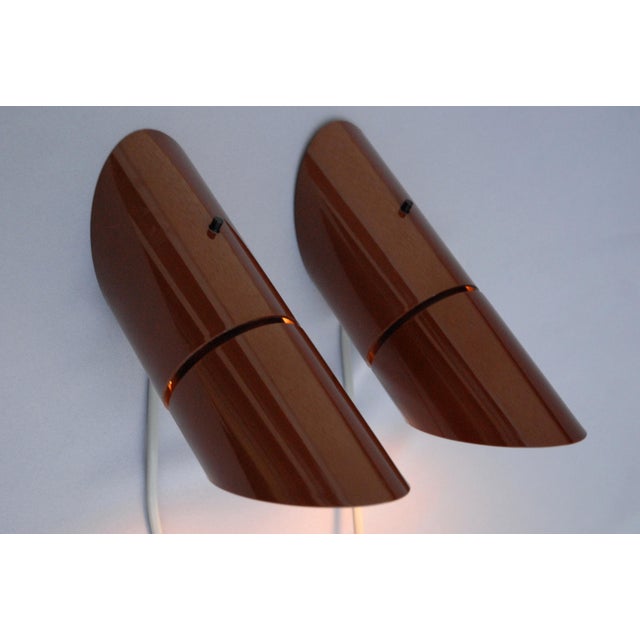 Designed by hans due and introduced by fog & mørup in 1977, the phister wall lamp is an outstanding example of late...