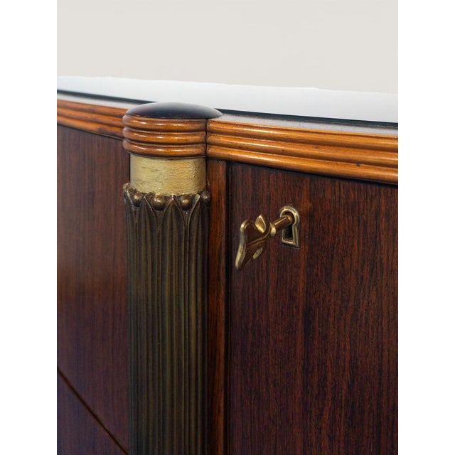Mid-Century Italian Sideboard or Bar Cabinet by Pierluigi Colli, 1940s For Sale - Image 17 of 18