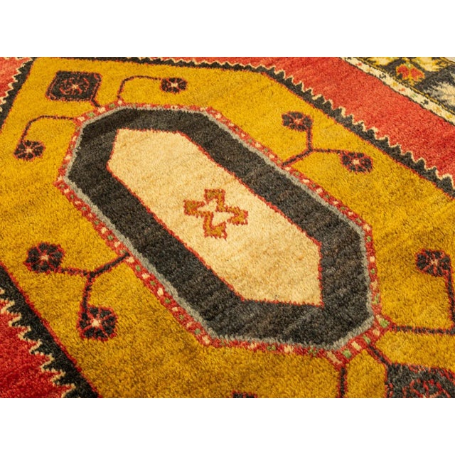 Textile Mid-Century Modern Wool Rug, 1960s For Sale - Image 7 of 12