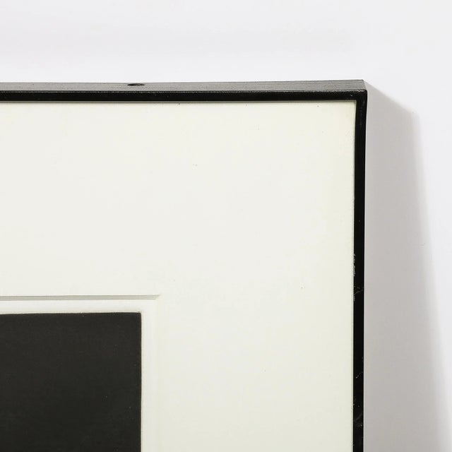 Printmaking Materials Mid-Century Modernist Mezzotint Still Life by Tomoe Yokoi For Sale - Image 7 of 9