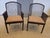 Stendig Davis Allen Andover Chairs With Maroon Striped Upholstery - A Pair For Sale In New York - Image 6 of 8