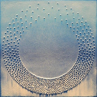Weather II by Martha Winter. Contemporary Mixed Media Painting For Sale