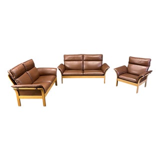Vintage Scala Sofa Set from Dreipunkt International, 1970s, Set of 3 For Sale