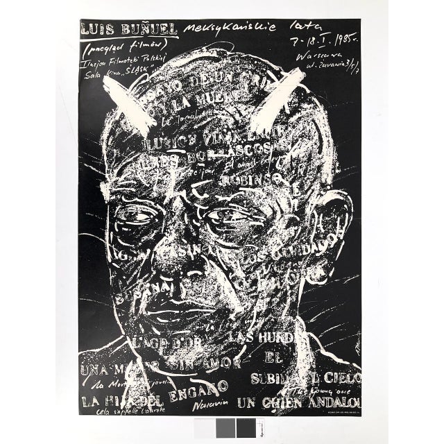 Polish Luis Bunuel The Mexican Years Film Poster after Andrezj Pągowski, 1985 For Sale - Image 11 of 11