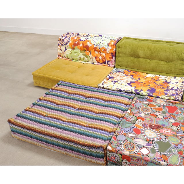 Mah Jong Sofa Missoni Fabrics by Hans Hopfer Roche Bobois 21st C For Sale - Image 9 of 18