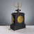 Metal Marble & Gilt Clock with Candleholders, Set of 3 For Sale - Image 7 of 14
