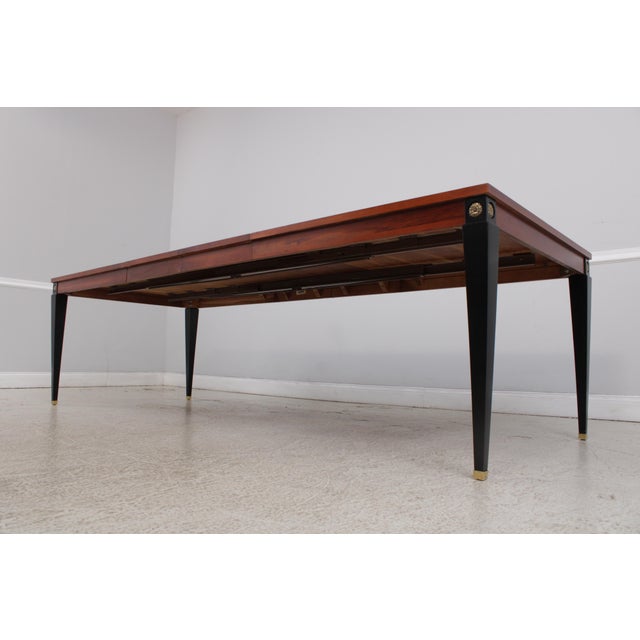 Ethan Allen Medallion Collection Cherry Dining Room Table For Sale - Image 11 of 17
