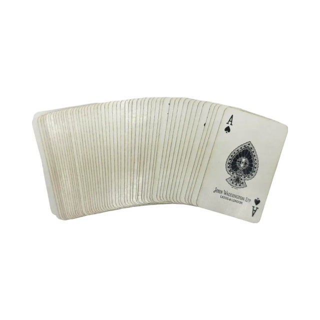 Mid-Century Modern Queen Elizabeth II Coronation 1953 Deck Playing Cards Royalty Uk Game Poker For Sale - Image 3 of 12