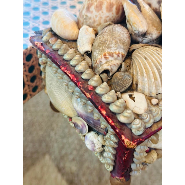 1930s Antique Shell Box For Sale - Image 5 of 12
