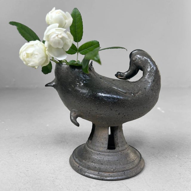 Ceramic Duck Vase Japan, 1950s For Sale - Image 9 of 18