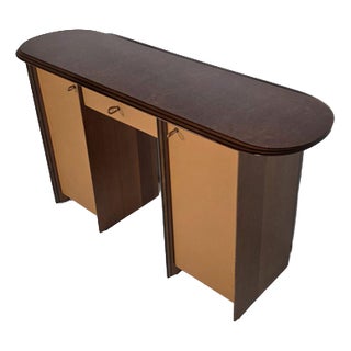 Artona Cabinet in Walnut and Burlwood by Afra & Tobia Scarpa for Maxalto, Italy, 1970s For Sale