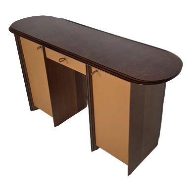 Artona Cabinet in Walnut and Burlwood by Afra & Tobia Scarpa for Maxalto, Italy, 1970s For Sale