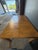 Vintage Postmodern Solid White Oak Parsons Dining Table For Sale In New York - Image 6 of 12