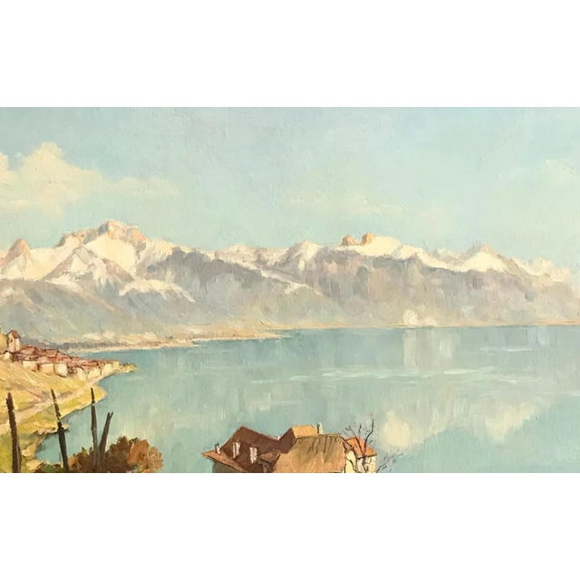 Joseph G. Muller, Castle View, Oil on Canvas For Sale - Image 4 of 9