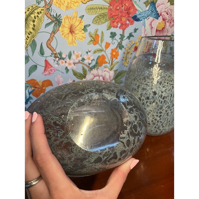 Set of 2 Kjell Engman Vases “Fossil” For Sale In Dallas - Image 6 of 8