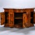Baroque 19th Century Burl Walnut Cabinet With Rounded Front and Original Keys For Sale - Image 3 of 11
