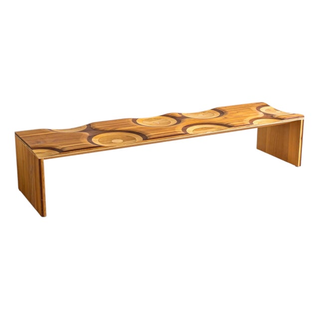 “Ripples” Bench by Toyo Ito (b. 1941) for Horm, Italy, designed in 2003 For Sale