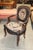 1940s French Louis XV Brown Needlepoint Armchair Circa 1940 For Sale - Image 5 of 13