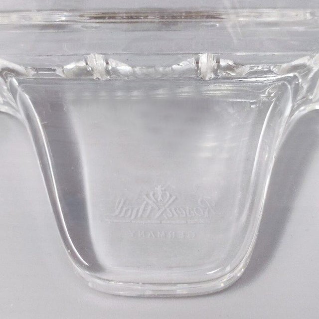 Mid-Century Modern Heavy Crystal Picture Frame from Rosenthal, 1960s For Sale - Image 8 of 18