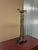 Neoclassical Hand-Cast Ormolu Brass Table Torchère With Marble Base For Sale - Image 3 of 8