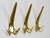 Large Vintage Brass Wall Coat Hook Model #4056 attributed to Carl Auböck, Austria, 1950s For Sale - Image 12 of 14