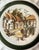 Mid 20th Century Vintage Mid 20th Century Green and Brown Decorative Wall Plate For Sale - Image 5 of 9