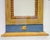Vintage Blue and Gold Gustavian Twin Mirrors, Set of 2 For Sale - Image 5 of 7
