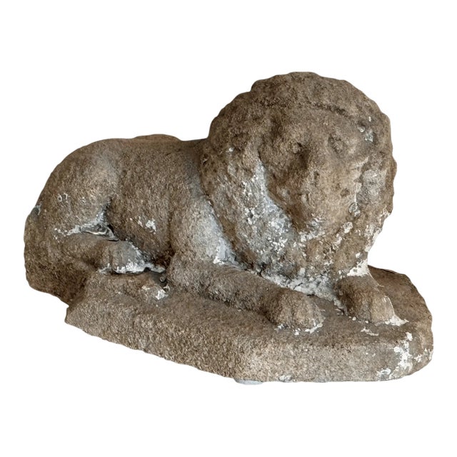 French Gothic Stone Lion, 15th Century For Sale