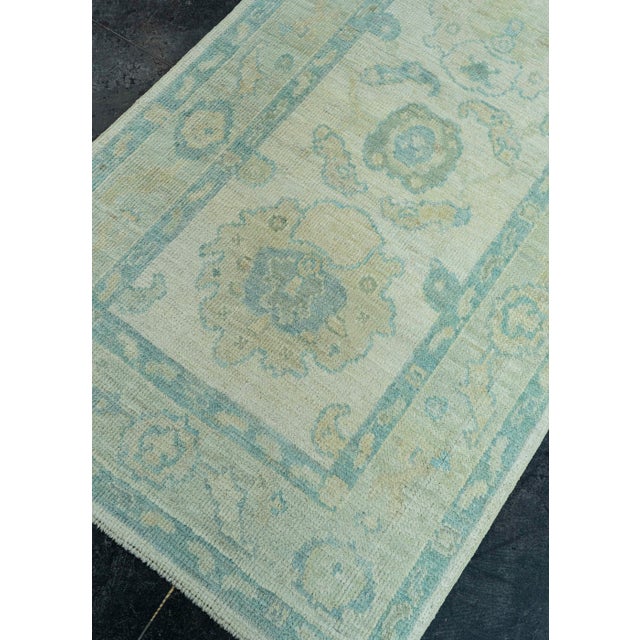 Turkish Oushak Rug 2'9" x 27'5" #19303 For Sale - Image 4 of 8