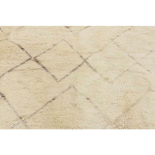 Contemporary Beni Mrirt Moroccan Rug, 11'05 X 14'06 For Sale In Dallas - Image 6 of 11
