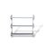 Rustic Vintage Oak Wall Display Rack For Sale - Image 3 of 8