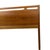 Mid-Century Modern Mid-Century Walnut Headboard, Full Size, Sculptural Upper Detail For Sale - Image 3 of 12
