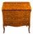 19th Century Louis XV Drop-Front Secretary Desk in Veneered and Inlaid Wood, 1890s For Sale