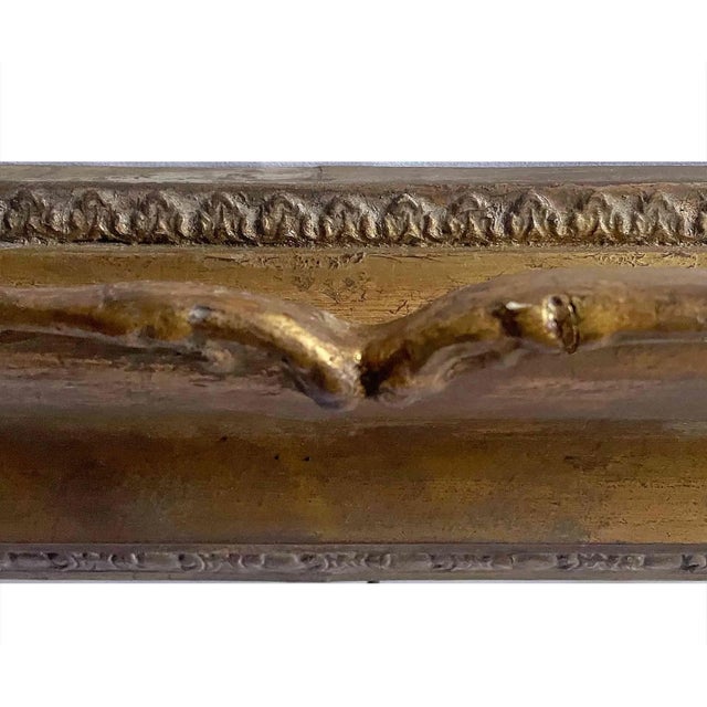 French Antique Large European Painting Frame - Perfect for a Mirror or Painting For Sale - Image 3 of 11