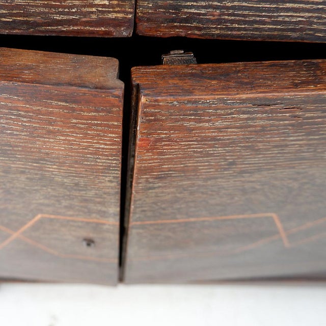 Vintage Wenge Wood Sideboard with Outward-Splayed Legs For Sale - Image 5 of 16