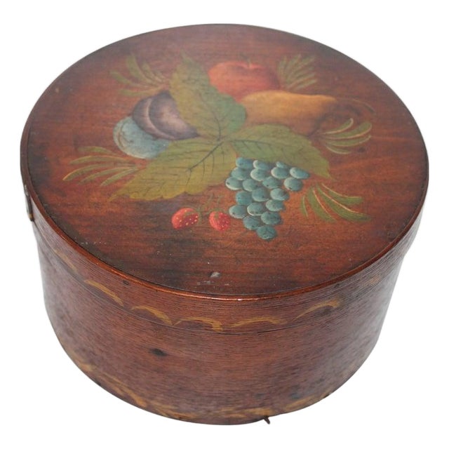 19th Century Original Painted Therom Style Pantry Box For Sale