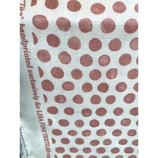 Lisa Fine "Tika" Fabric Blush - 2 Yards For Sale