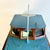 1950s Vintage Nautical Coastal Arts & Crafts Hand Made Boat Model With Case, Propeller Powered For Sale - Image 18 of 18