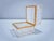 Metal French Crystal Jewelry Box in the style of Baccarat, 1960s For Sale - Image 7 of 9