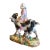 French Bisque Porcelain Goat and Rider Figurine, by Vion Et Baury , 19th Century For Sale