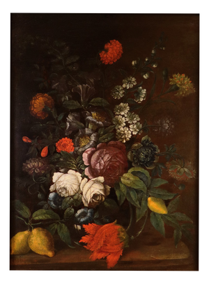 Follower of Abraham Brueghel, Still Life, 1700, Oil on Canvas