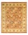 Vintage Traditional Hand Knotted Wool Area Rug, Orange - 8'2" X 9'8" For Sale - Image 9 of 9